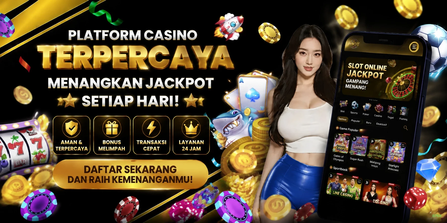 Bagaimana 8768 Menawarkan Pengalaman Bermain yang Optimal