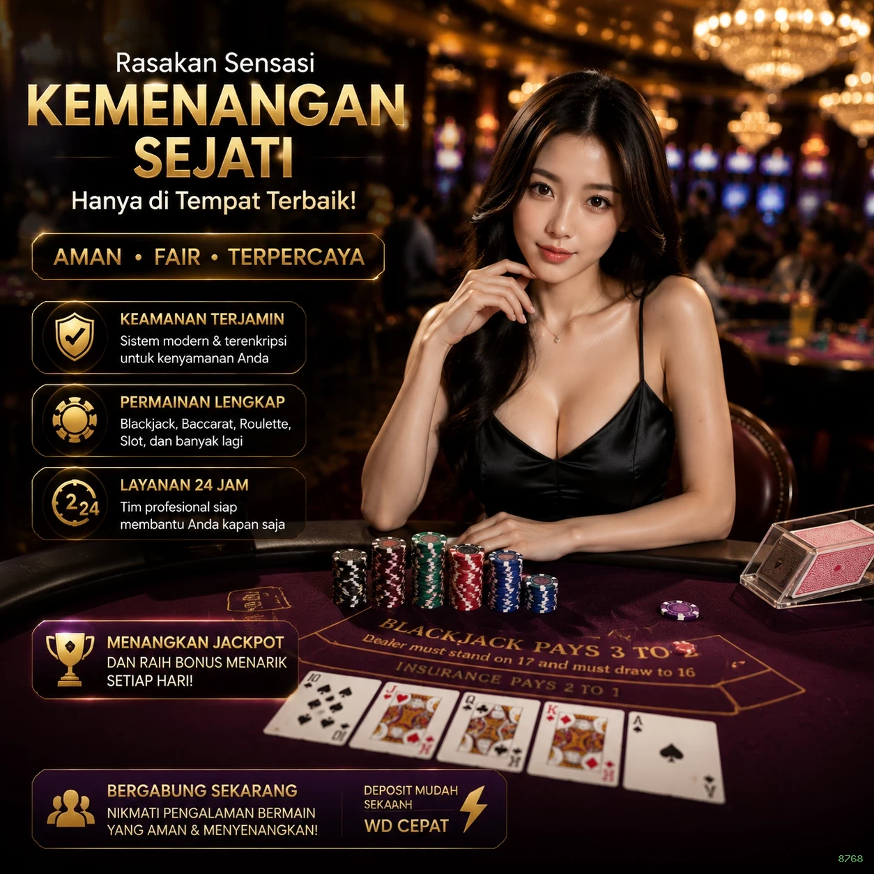 8768 Bonus Menarik