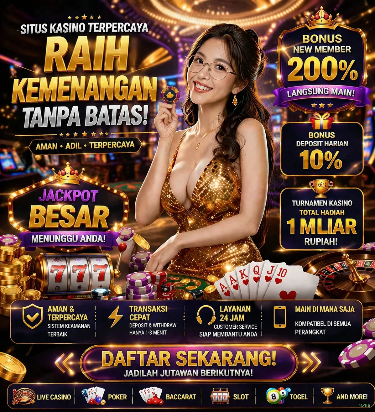 8768 Dukungan Pelanggan